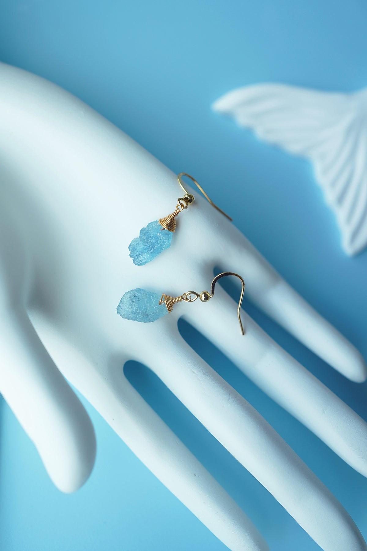 Raw Glow Earrings